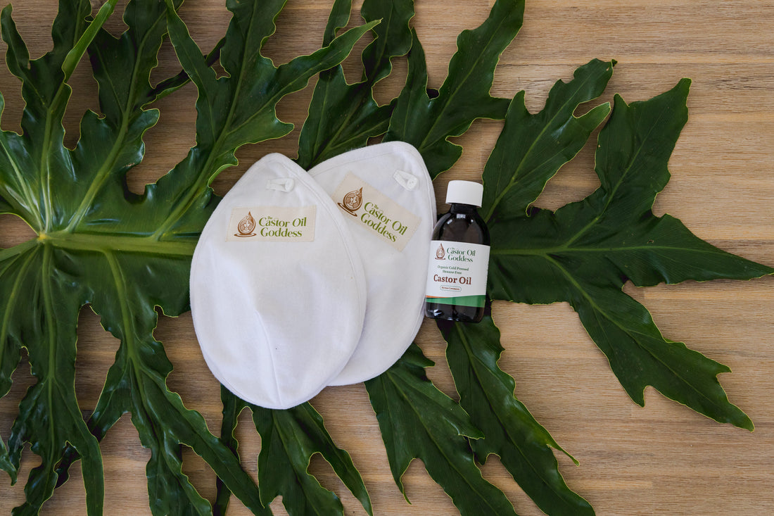 Breast Castor Oil Packs - X-Large